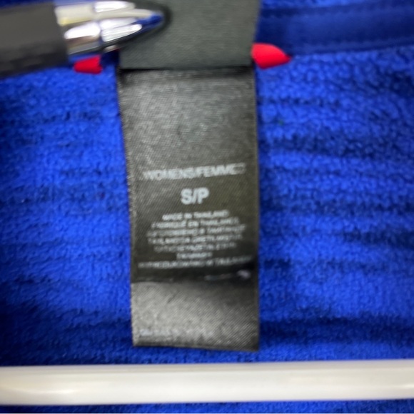 The North Face Hoodie Womens Small Blue Polartec Full Zip Long Sleeve - Picture 5 of 12